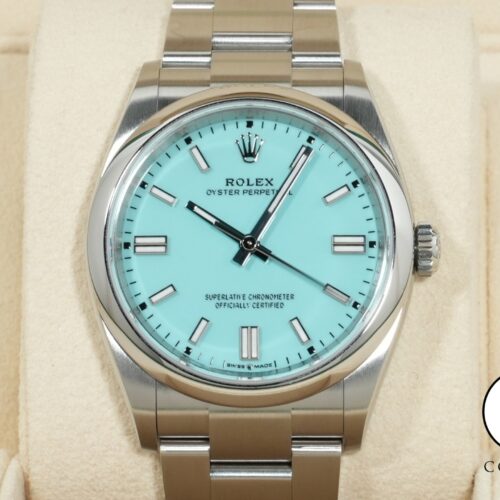 ロレックス オイスターパーペチュアル36 Ref.126000 ステンレススチール ターコイズ文字盤 商品画像1