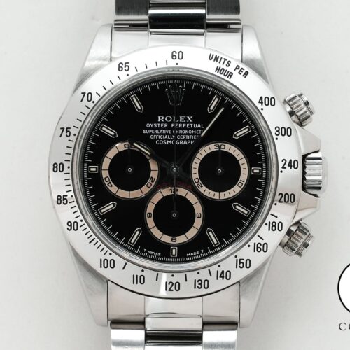 ロレックス デイトナ エルプリメロ Ref.16520 ステンレススチール ブラック文字盤 商品画像1