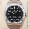 ロレックス エアキング Ref.116900 ステンレススチール ブラック文字盤 オイスターブレスレット 中古 qdgvjvoy 商品画像1