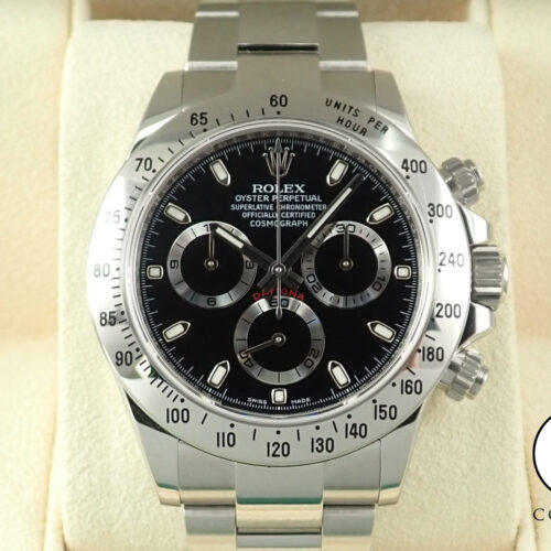 ロレックス デイトナ Ref.116520 ステンレススチール ブラック文字盤 商品画像1