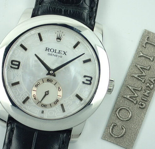 ロレックス チェリーニ Ref.5240/6 ホワイト文字盤 中古 cellini-6 商品画像1