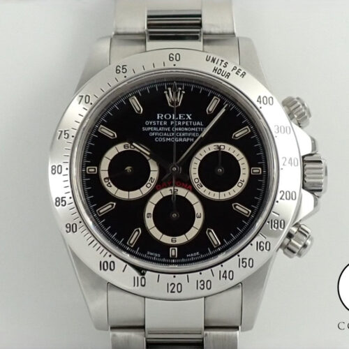 ロレックス デイトナ エルプリメロ Ref.16520 ステンレススチール ブラック文字盤 商品画像1