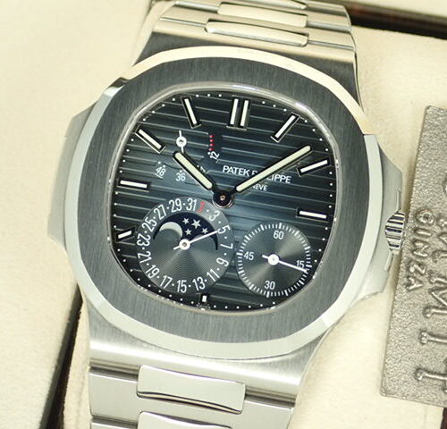 パテックフィリップ ノーチラス Ref.5712/1A-001 ブラックブルー文字盤 美品 nautilus-49 商品画像1