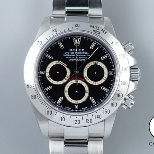 ロレックス デイトナ エルプリメロ Ref.16520 ステンレススチール ブラック文字盤 中古 162933S1 商品画像1