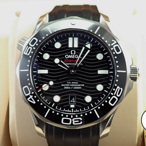 オメガ シーマスター ダイバー 300M コーアクシャル マスター クロノメーター 42MM Ref.210.32.42.20.01.001 ブラック文字盤 美品 F582YHM1 商品画像1
