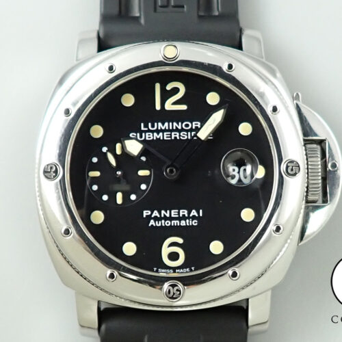 パネライ サブマーシブル Ref.PAM00024 ブラック文字盤 中古 2TA26188 商品画像1