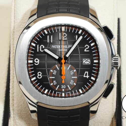 パテックフィリップ アクアノート クロノグラフ Ref.5968A-001 ステンレススチール ブラック文字盤 商品画像1