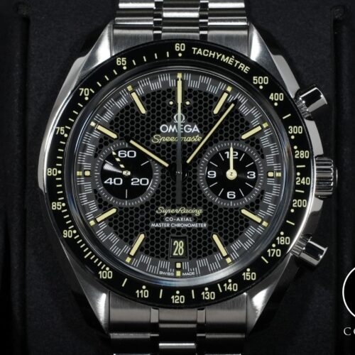 オメガ スピードマスター スーパーレーシング 44.25mm Ref.329.30.44.51.01.003 SS ブラック文字盤 未使用 jc6ghg6b 商品画像1