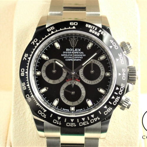 ロレックス デイトナ Ref.116500LN ステンレススチール ブラック文字盤 商品画像1