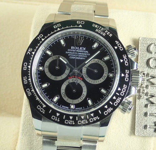 ロレックス デイトナ Ref.116500LN ブラック文字盤 未使用 daytona-255 商品画像1