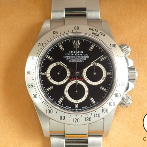 ロレックス デイトナ エルプリメロ Ref.16520 ステンレススチール ブラック文字盤 商品画像1