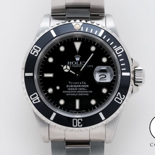 ロレックス サブマリーナー デイト TIFFANY&CO. Ref.16610 ステンレススチール ブラック文字盤 商品画像1