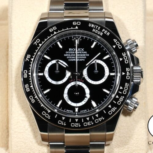 ロレックス デイトナ Ref.126500LN ステンレススチール ブラック文字盤 中古 o3jv4232 商品画像1