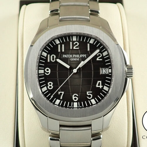パテックフィリップ アクアノート エクストララージ Ref.5167/1A-001 ステンレススチール ブラック文字盤 商品画像1