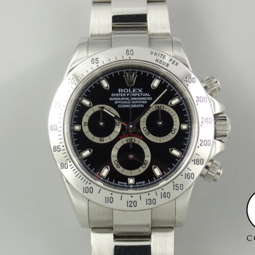 ロレックス デイトナ Ref.116520 ステンレススチール ブラック文字盤 商品画像1
