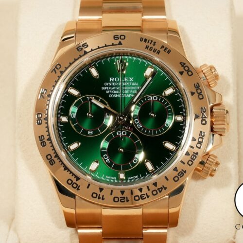 ロレックス デイトナ Ref.116508 イエローゴールド グリーン文字盤 商品画像1