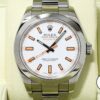 ロレックス ミルガウス Ref.116400 ステンレススチール ホワイト文字盤 中古 jmweghrp 商品画像1