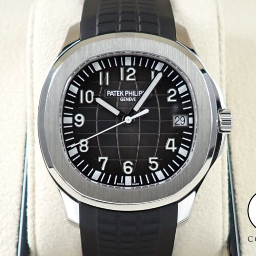 パテックフィリップ アクアノート Ref.5167A-001 ステンレススチール ブラック文字盤 商品画像1