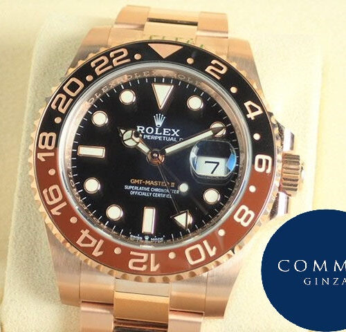 ロレックス GMTマスターII Ref.126715CHNR ブラック文字盤 未使用 gmt-master-132 オイスターブレスレット オイスターブレスレット 商品画像1