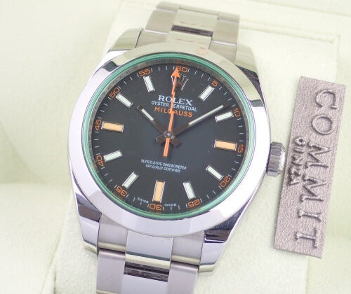 ロレックス ミルガウス Ref.116400GV ブラック文字盤 中古 milgauss-4 商品画像1