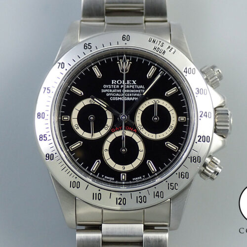 ロレックス デイトナ エルプリメロ Ref.16520 ステンレススチール ブラック文字盤 商品画像1