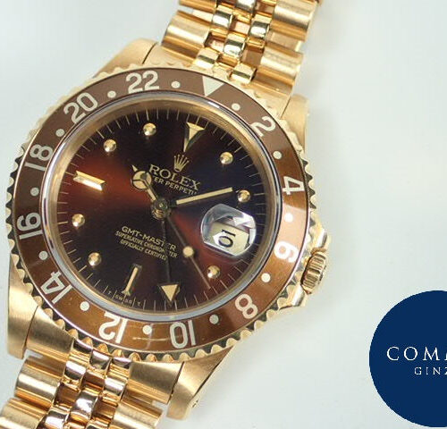 ロレックス GMTマスター Ref.16758 ブラウン文字盤 中古 gmt-master-141 ジュビリーブレスレット 商品画像1