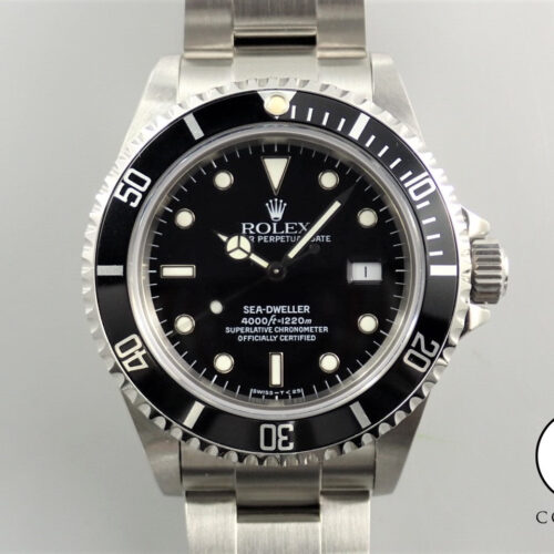 ロレックス シードゥエラー Ref.16600 ステンレススチール ブラック文字盤 商品画像1