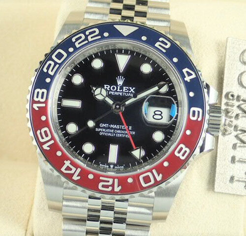 ロレックス GMTマスターII Ref.126710BLRO ブラック文字盤 美品 gmt-master-112 ジュビリーブレスレット 商品画像1