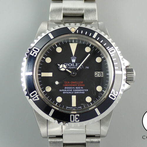 ロレックス シードゥエラー Ref.1665 ステンレススチール ブラック文字盤 商品画像1