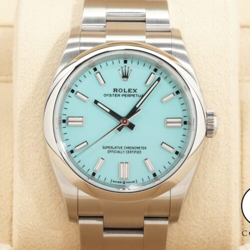 ロレックス オイスターパーペチュアル36 Ref.126000 ステンレススチール ターコイズ文字盤 商品画像1