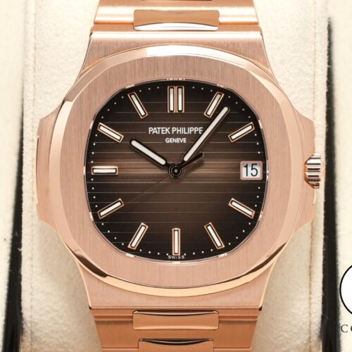 パテックフィリップ ノーチラス Ref.5711/1R-001 ローズゴールド ブラウン・ブラック・グラデーション文字盤 商品画像1