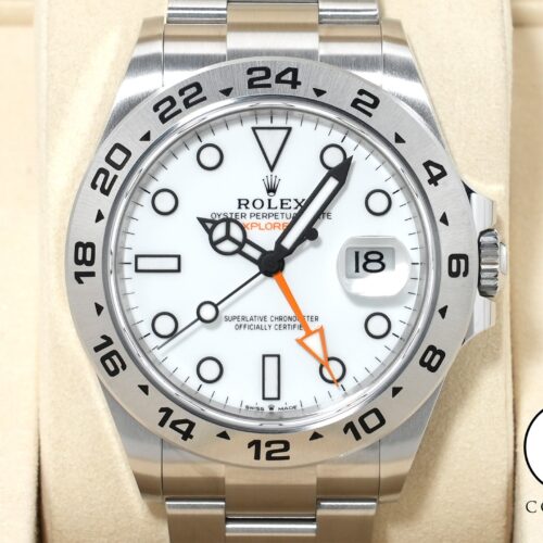 ロレックス エクスプローラーII Ref.226570 ステンレススチール ホワイト文字盤 オイスターブレスレット 未使用 kdfg4cj9 商品画像1