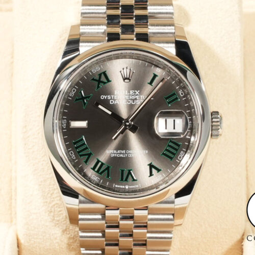 ロレックス デイトジャスト36 Ref.126200 ステンレススチール スレート文字盤 ジュビリーブレスレット 商品画像1