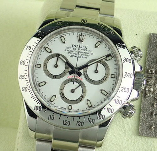 ロレックス デイトナ Ref.116520 ホワイト文字盤 中古 daytona-161 商品画像1