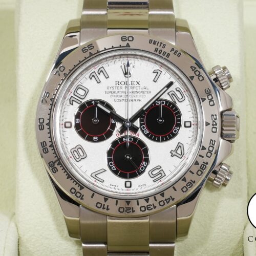 ロレックス デイトナ Ref.116509 ホワイトゴールド ホワイトアラビア文字盤 中古 576dmvsu 商品画像1