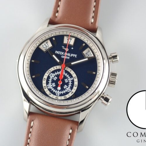 パテックフィリップ アニュアルカレンダー Ref.5960/01G-001 ブルーニス塗装文字盤 未使用 complication 商品画像1