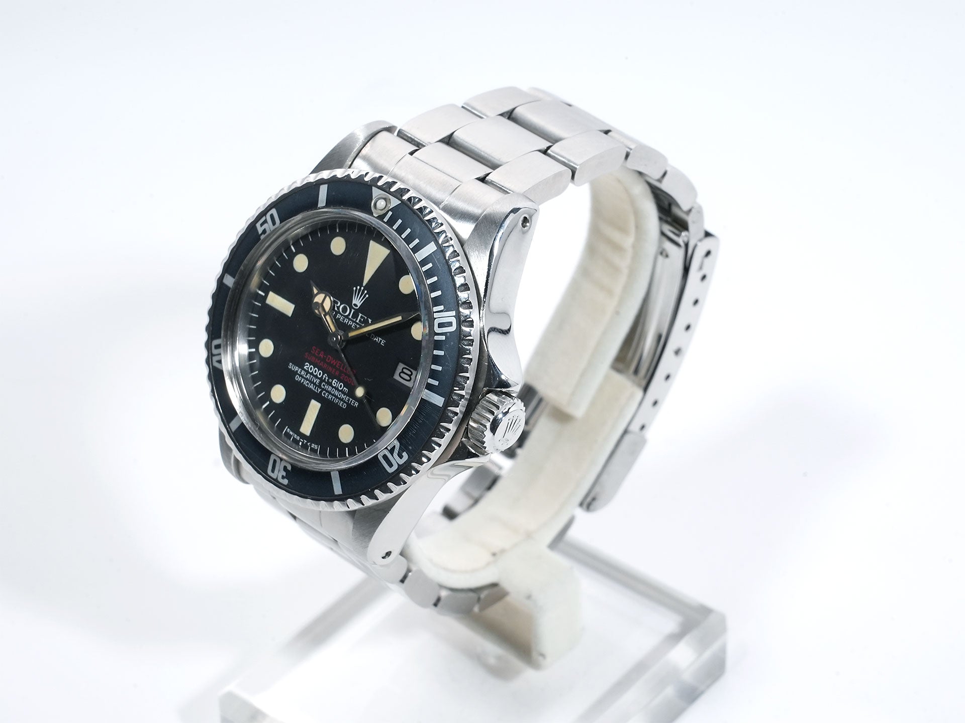 ロレックス シードゥエラー Ref.1665 ステンレススチール ブラック文字盤 中古 fv3t2fxj 商品画像4
