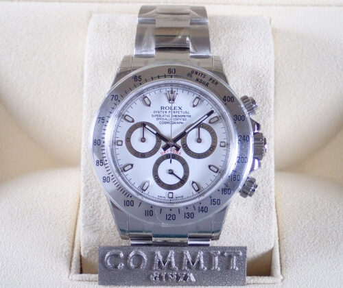 ロレックス デイトナ Ref.116520 ホワイト文字盤 未使用 daytona-20 商品画像1