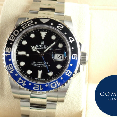 ロレックス GMTマスターII Ref.116710BLNR ブラック文字盤 未使用 gmt-master2-58 オイスターブレスレット 商品画像1