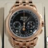 パテックフィリップ パーペチュアルカレンダー クロノグラフ Ref.5270/1R-001 ローズゴールド エボニーブラック ソレイユ文字盤 商品画像1