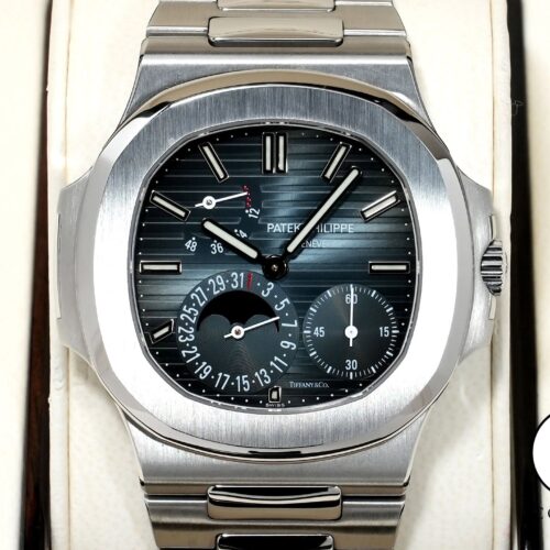 パテックフィリップ ノーチラス プチコンプリケーション TIFFANY&CO. Ref.5712/1A-001 ステンレススチール ブルー文字盤 中古 ypbg8vpd 商品画像1