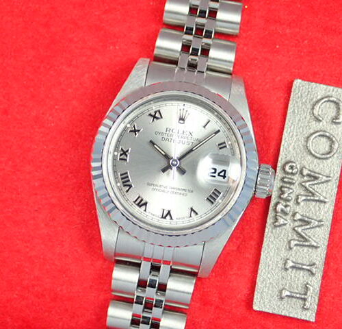 ロレックス デイトジャスト Ref.69174 シルバーローマン文字盤 中古 datejust-92 ジュビリーブレスレット 商品画像1