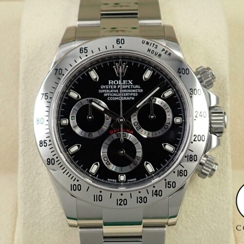 ロレックス デイトナ Ref.116520 ステンレススチール ブラック文字盤 商品画像1