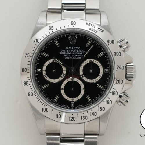 ロレックス デイトナ エルプリメロ Ref.16520 ステンレススチール ブラック文字盤 商品画像1