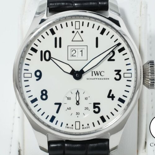 IWC ビッグパイロットウォッチ ビッグデイト 150 イヤーズ Ref.IW510504 SS ホワイト文字盤 中古 wart79g3 商品画像1