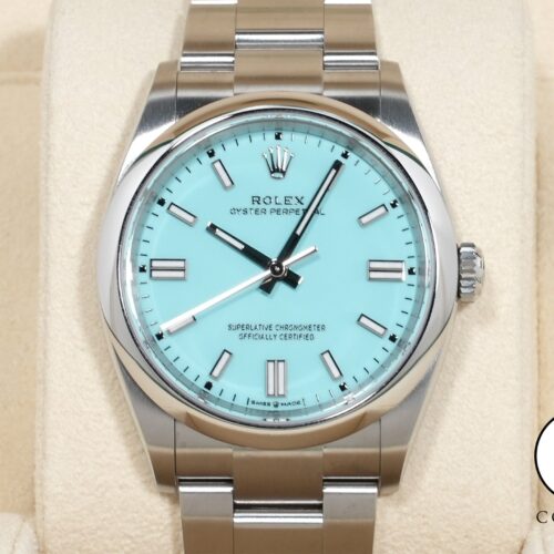 ロレックス オイスターパーペチュアル36 Ref.126000 ステンレススチール ターコイズ文字盤 商品画像1