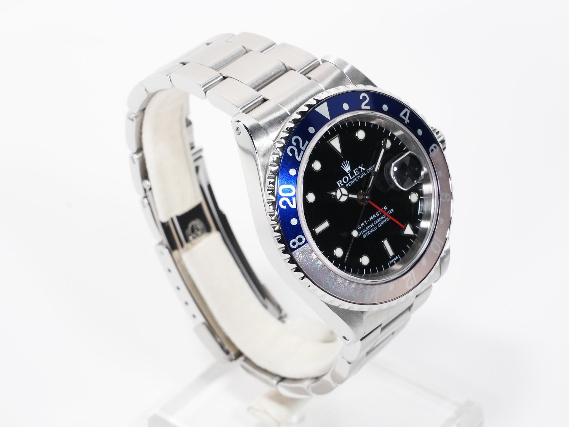 ロレックス GMTマスター Ref.16700 ステンレススチール ブラック文字盤 オイスターブレスレット 美中古 h8ppqttz 商品画像5