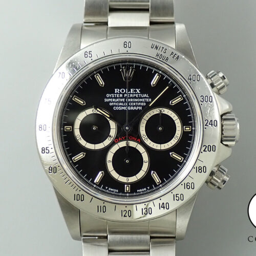 ロレックス デイトナ エルプリメロ Ref.16520 ステンレススチール ブラック文字盤 商品画像1