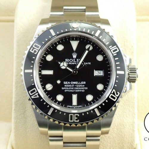 ロレックス シードゥエラー 4000 Ref.116600 ステンレススチール ブラック文字盤 商品画像1