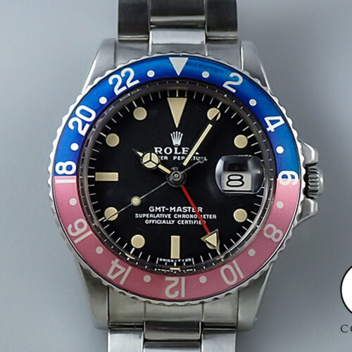 ロレックス GMTマスター Ref.1675 ステンレススチール ブラック文字盤 オイスターブレスレット 商品画像1